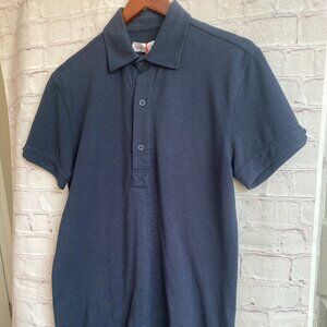 NWT Orlebar Brown Sebastian Tailored Navy Polo Small